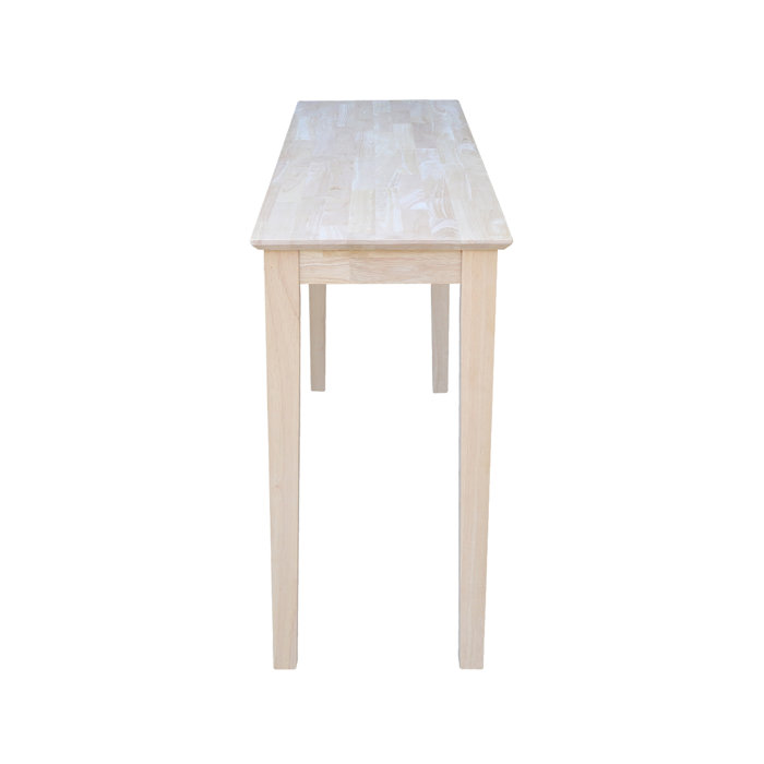 Gracie Oaks Jaier Solid Wood Console Table & Reviews | Wayfair